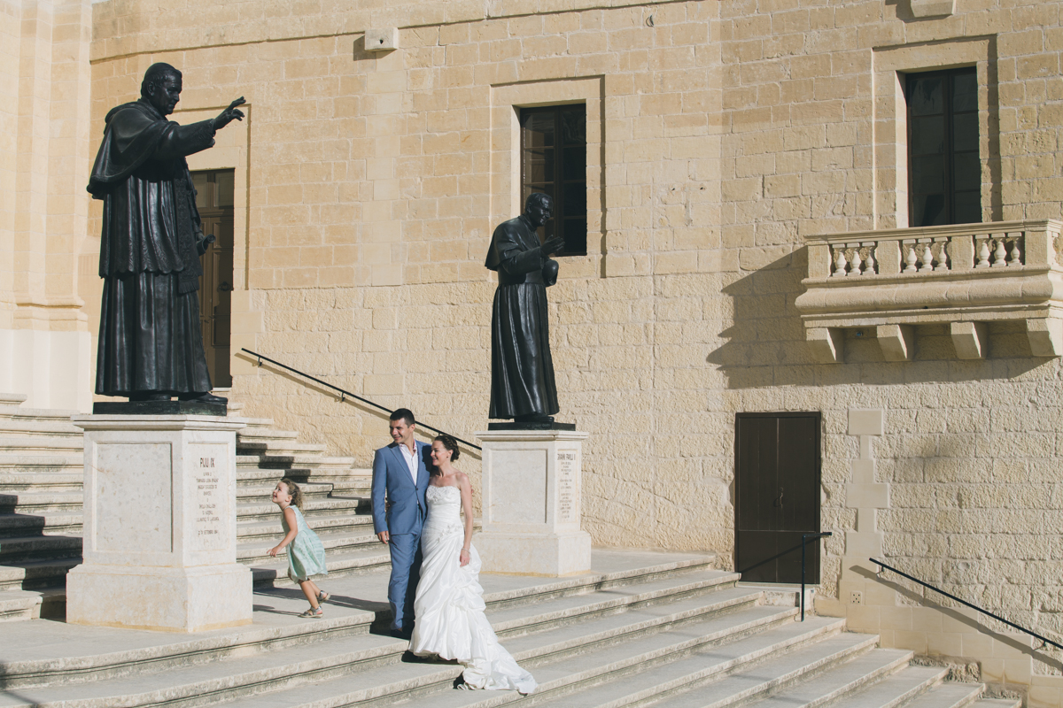Destination wedding photographer in Gozo