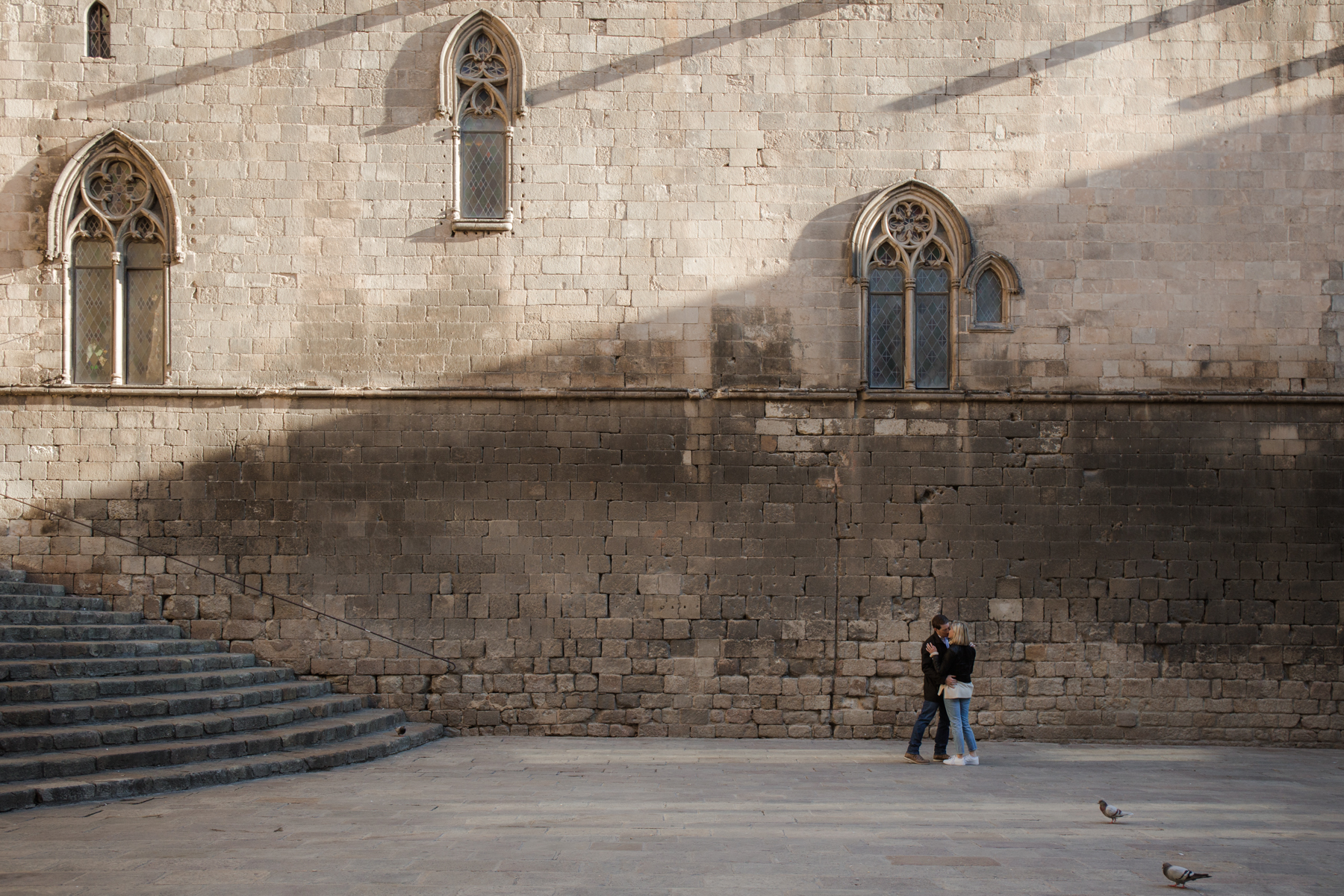 proposal in Gothic, Barcelona